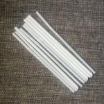 Biodegradable Bendable Paper Straws , Recycled Paper Straws Natural Corn Eco Pla