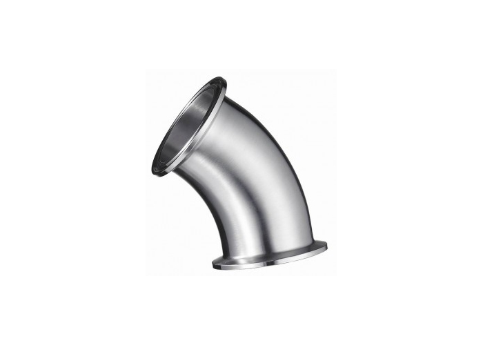 304 316 Stainless Steel Sanitary Pipe Fittings 90 Degree Elbow