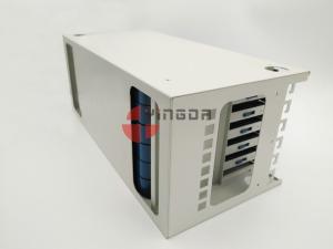 China Fiber Management Unit for 19 Inch 72 Port ODF 4U Metal White 1.2mm With Trays factory
