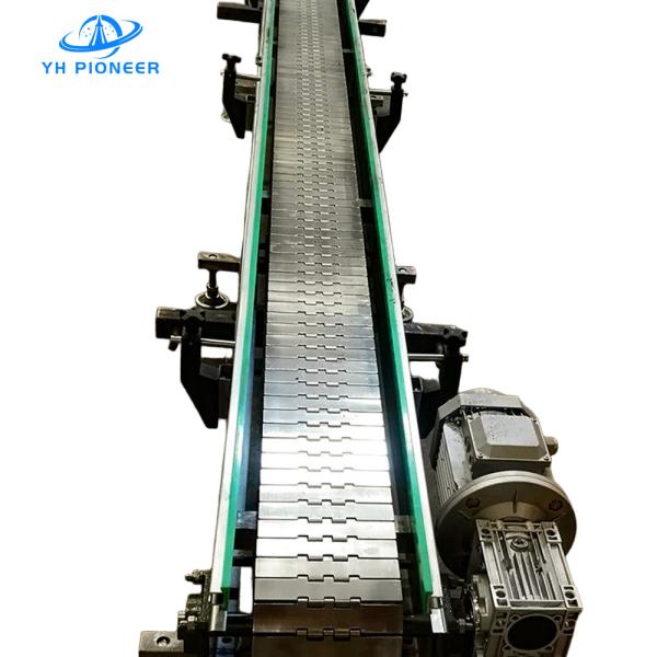 High Efficiency Bottle Conveyor Systems with POM and Stainless Steel Chain