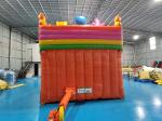 Tarpaulin Inflatable Water Slides Cartoon Themed Kids Water Jumping Castle