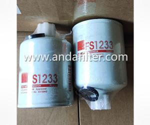 China High Quality Fuel Water Separator Filter For Fleetguard FS1233 factory