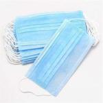Non Woven 3 Ply Face Mask Dust Protective , Disposable Medical Surgical Mask