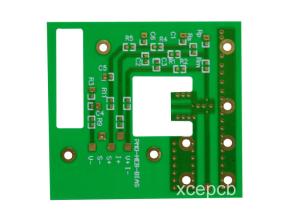China Single Side Metal Clad PCB Heavy Copper Backed PTFE / Micorowave Printed Circuit Board factory