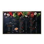 32 inch wall mount digital signage non-touch screen rotating advertisement