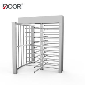 China Double Pedestrian Access Control Turnstile Full Height Gates Entrance Systems factory