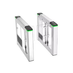 Zento Swing Barrier Gates Turnstile Access Control With Card Reader for Gym