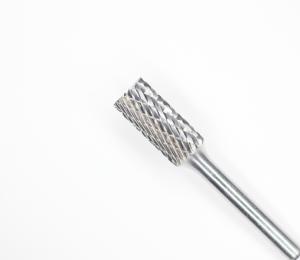 China SB-7 Cylindrical End Cut Carbide Burrs 3/4&quot; Cut Dia 1/4&quot; Shank Dia Carbide Rotary Files factory