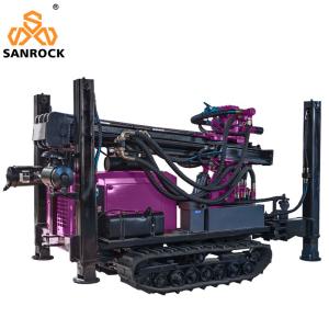 China 180m Drilling Depth Portable Water Well Drilling Rig for Deep Drilling factory