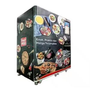 Vending Machine Hot Food Multi-Window Synchronization Operation And Distribution
