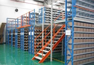 China Nanjing Manufacturer mezzanine rack system,heavy duty heavy use Q235 steel mezzanine racking systems factory