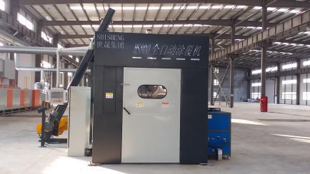 No Effusion Zinc Flake Coating Machine , Zinc Coating Machine Compact Body