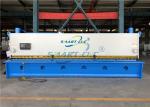 6000mm CNC Guillotine Shearing Machine Whole Steel Welded Structure