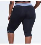 Splice Waist Tight Workout Shorts Womens Plus Size Biker Shorts moisture wicking