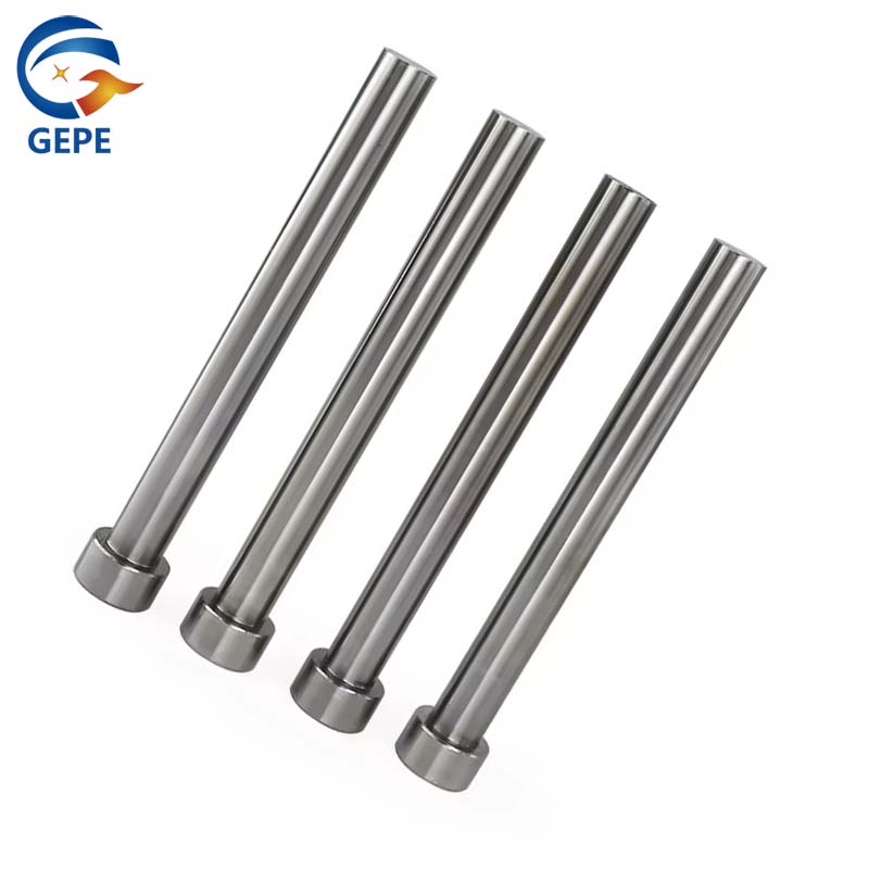 GCr15 Steel Mold Ejector Pin 50HRC-55HRC Custom Ejector Pins