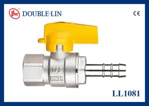 China Female x Hose Connector 1/2&quot;x15mm Brass Gas Valves factory
