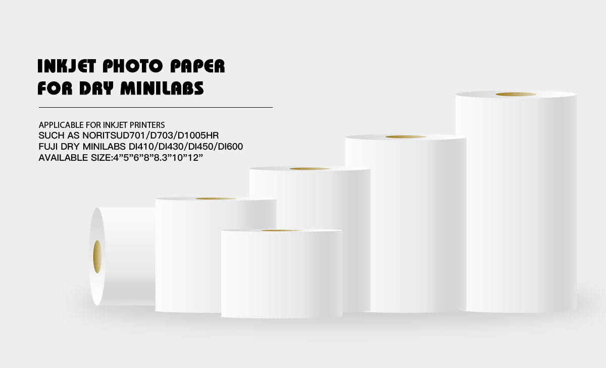 RC 200gsm 24inch Width Glossy Photo Paper Roll