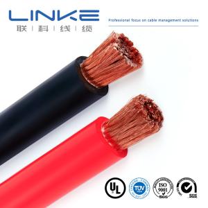 China 300V Silicone Insulation High Voltage Electric Wire Unshielded Energy Cable factory