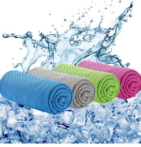 China Amazon Gym Fitness Microfiber Cooling Towel Reusable Microfiber Chill Towel factory