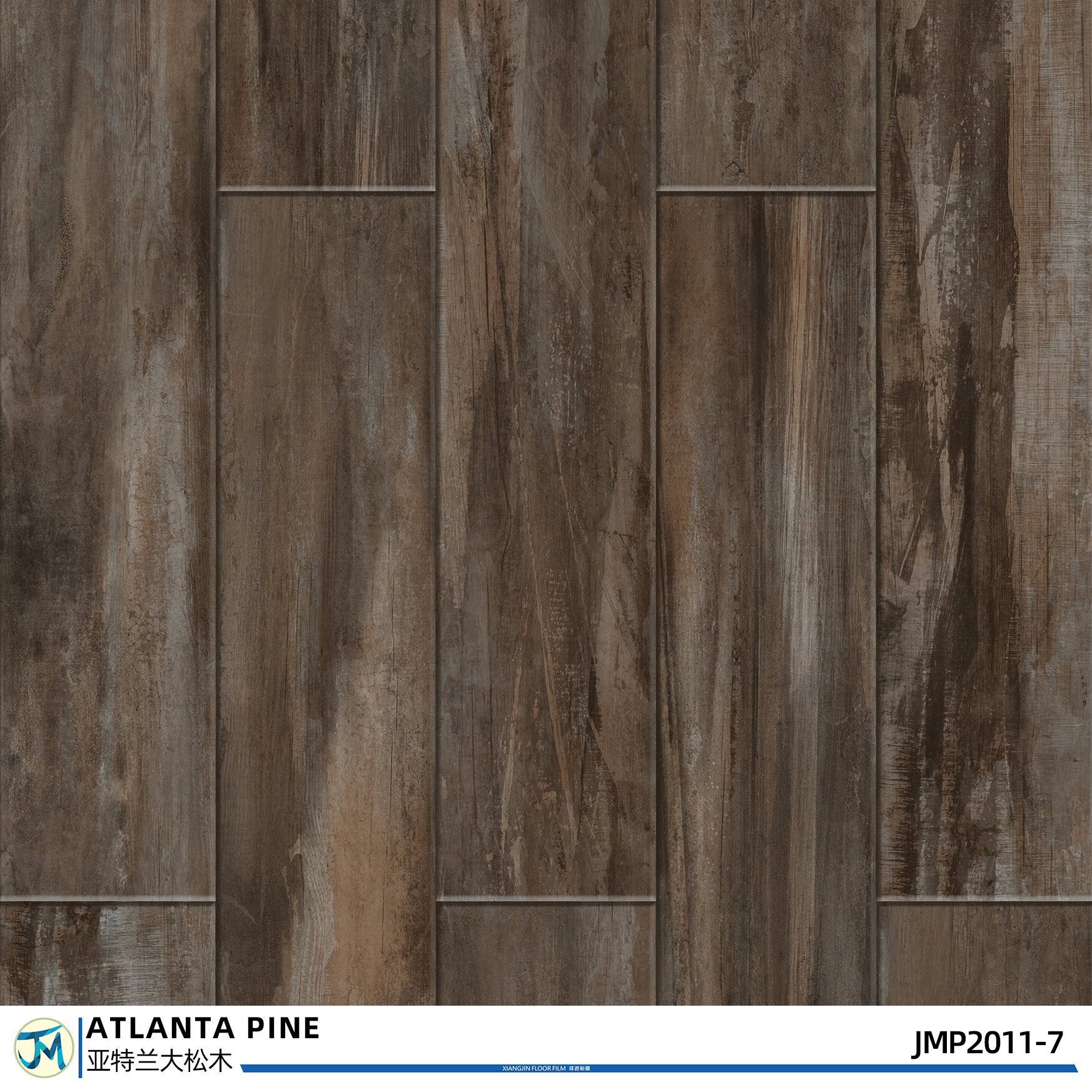 4mm 6.5 Mm Spc Pine Wood Flooring Plank Layered Structure