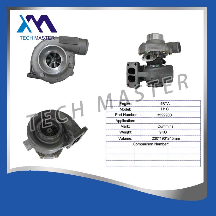 Engine Parts H1C 3522900 Engine Turbocharger for Cummins 4TA Engine