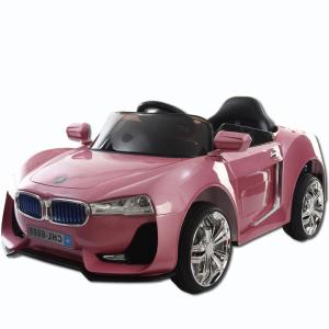 China Sky Blue Princess Pink Children's Electric Car with Battery Power and Remote Control factory
