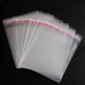 China Top Quality Adehesibe Clear Plastic Cellophane Bag for Treat factory