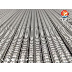 China Enhanced Heat Transfer Fin Tube Pipe ASTM A312 310S Corrugated Tube on sale