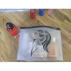 Matte Frosted Slider Zipper Bag Packing Storage Pouches Resealable clothing /