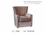 Light American style Bedroom furniture Leather headboard king size bed with Wood