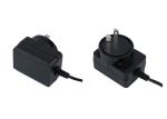 Universal Voltage Black Wall Adapter 12V Output Overload Protection