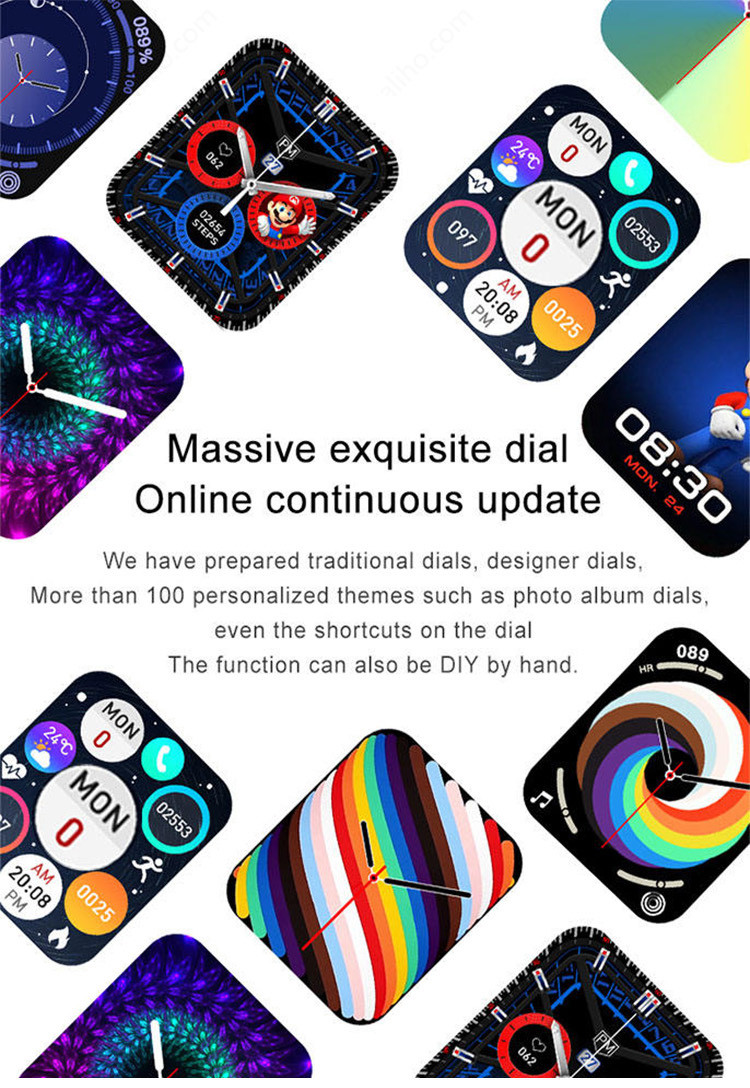 1.8inch 40x280 Pixel Screen Touch Android Mobile Watch IP67
