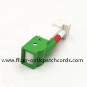 China Fiber Optical Single Mode SC Auto Shutter Simplex Connector ROHS Standard factory