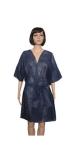 Non Woven Disposable Bathrobe Kimono Disposable Nonwoven Kimonos for SPA Center