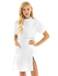 Customized Hospital Staff Uniforms Medial Short Sleeve Lab Coat