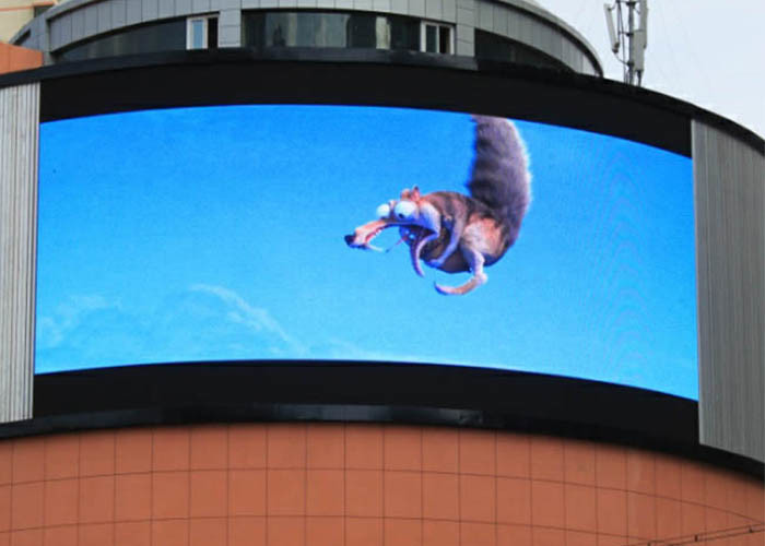 Aluminium Alloy 1920Hz Led Wall Screen Display Outdoor P10 Matrix