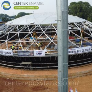 China Aluminum Floating Roof for Fuel Storage Tanks: A Crucial Component for Securing Fuel Reserves and Reducing Environmental Impact on sale