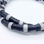 Customized Support Diamond Wire Saw 11.5mm Sintered Bead Rope for Marble Quarry