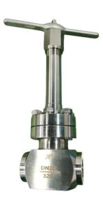 China Manual Cryogenic SS304 high pressure globe Valve SW Connection factory
