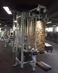 Commercial Gym Equipment Adjustable Pulley 4-Station Strength Training Cable