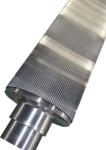 HRC58 Hard Chromed C Flute Corrugated Roller