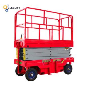 China Electric/Diesel/Gasoline Mobile Hydraulic Scissor Lift Table Overload Protection factory