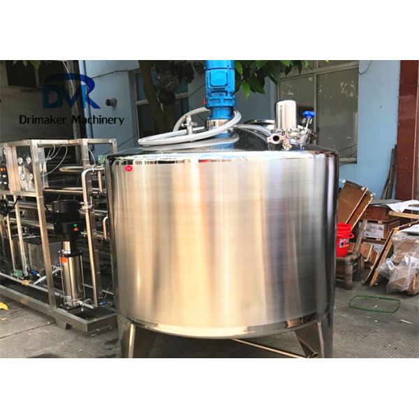 China SUS 304 Liquid Process Equipment Juice Beverage Mixing  Blending Tank factory