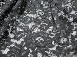 Heavy Corded Lace Fabric Black