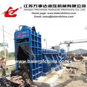 China HMS baling machine heavy metal scrap shear baler factory