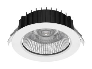 China White Frame Cover LED Downlight 3 Inch 3w 5w Aluminum Alloy Indoor Lighting IP44 factory