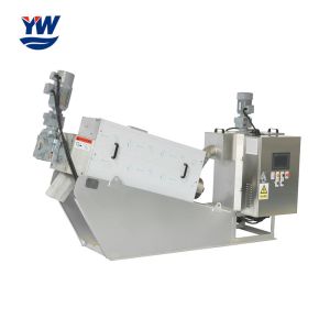 China SS304 Volute Press For Sludge Dewatering , Volute Dehydrator factory