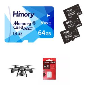China OEM ODM Drone Sd Card Tf Memory Card 64gb 128gb 256gb 512gb factory