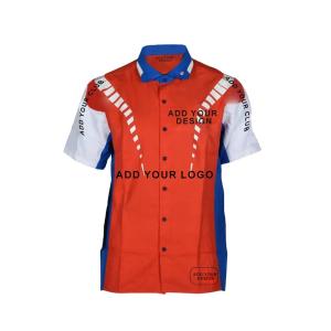 China Motorcycle Auto Racing Custom Logo Printing Polo Quick Dry F1 Car Racing Tshirt factory