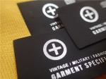 0.5mm Thickness Heat Transfer Clothing Tags Printed Silver Reflective Logo On